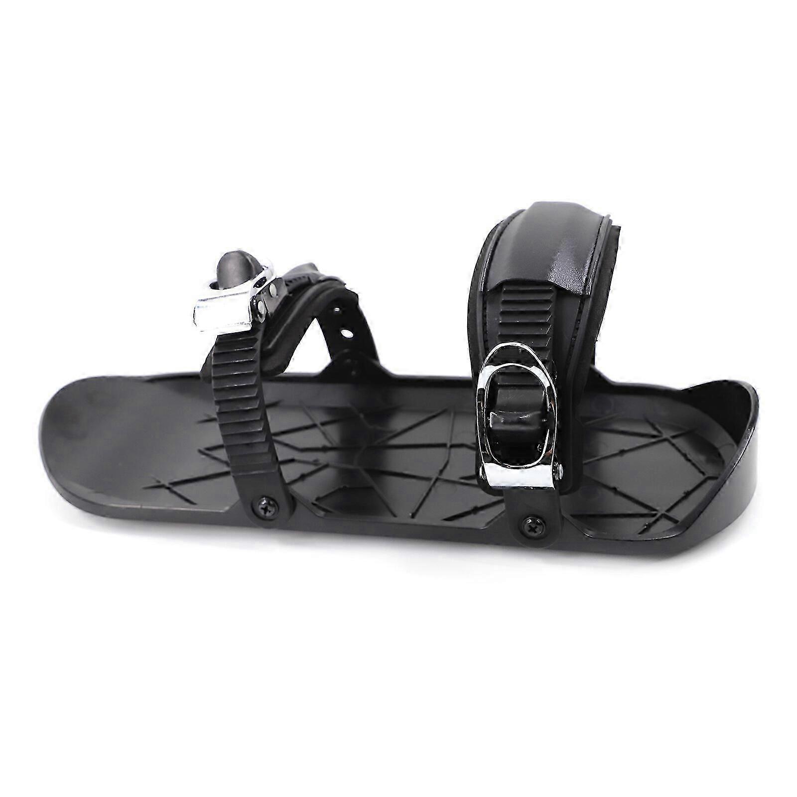 Mini patine de schi pentru zăpadă - Snowblades scurt skiboard - atașați la pantofi de iarnă / cizme de snowboard - One Size se potrivește tuturor