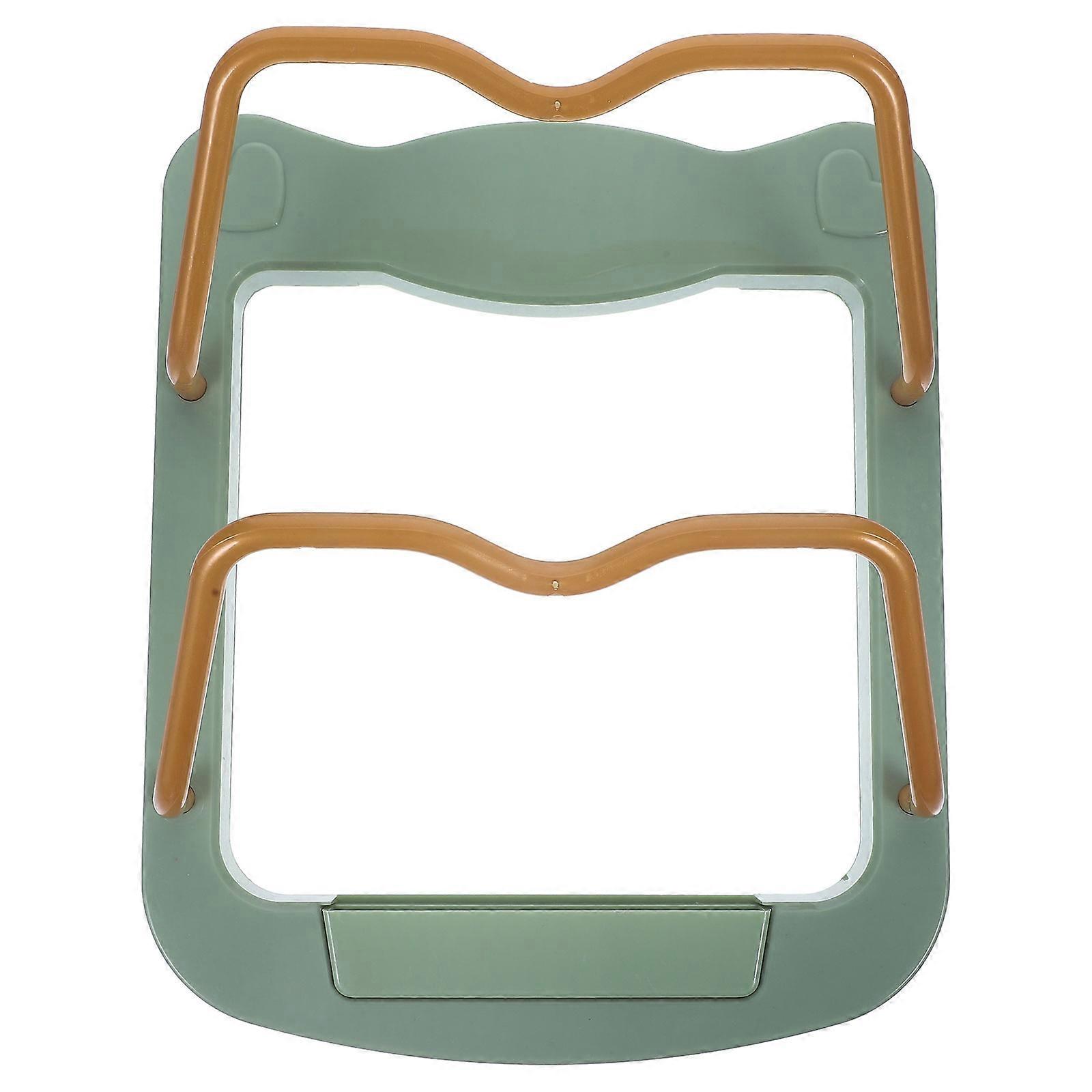 Multifunction Kitchen Spatula Rack Cutting Board Holder Wall Hanging Kitchen Organization Space-Saving Light Green 1Pcs