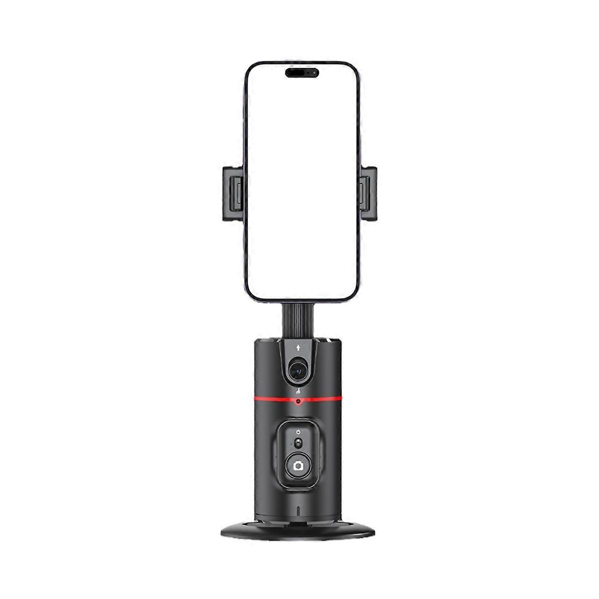 Auto Face Tracking Tripod 360 Rotation Auto Tracking Phone Holder Rechargeable Smart Shoots Stand for Video Recording