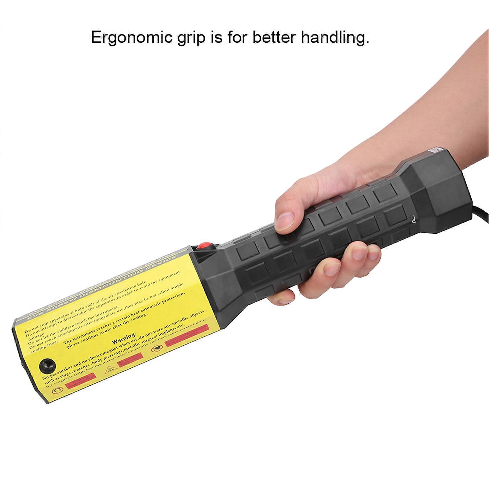 HandHeld Electromagnetic Induction Heater 1200W Flameless Rusty Screw Bolts Heating Removel Tool