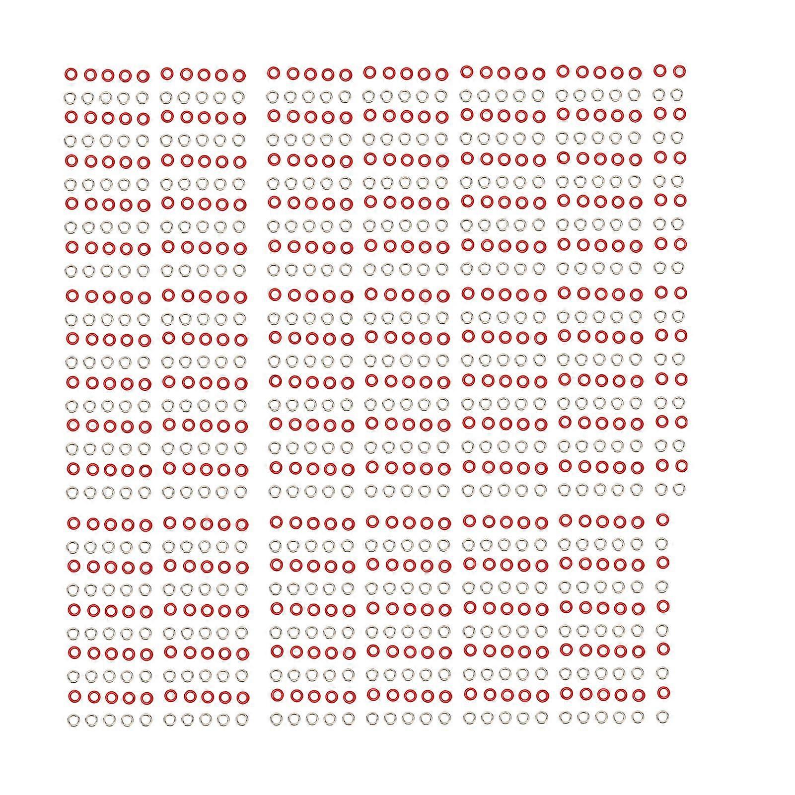 2025 dernier modèle 500 ensembles oeillet kit 6mm rond cuivre couleur brillante lumière