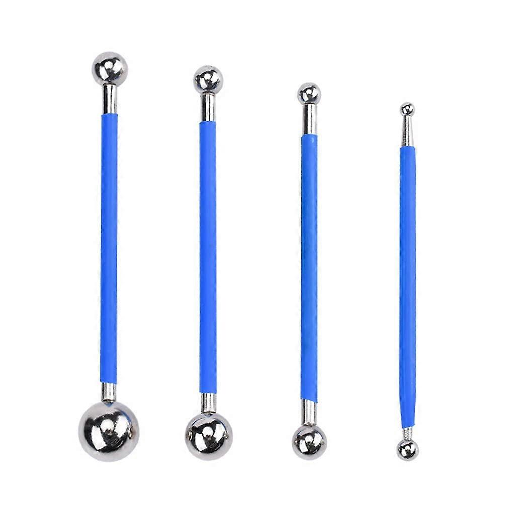 Caulking Tools Set For Tile Grout, 4-Piece, Easy-Grip, Double Steel-Pressed, Floor Joints