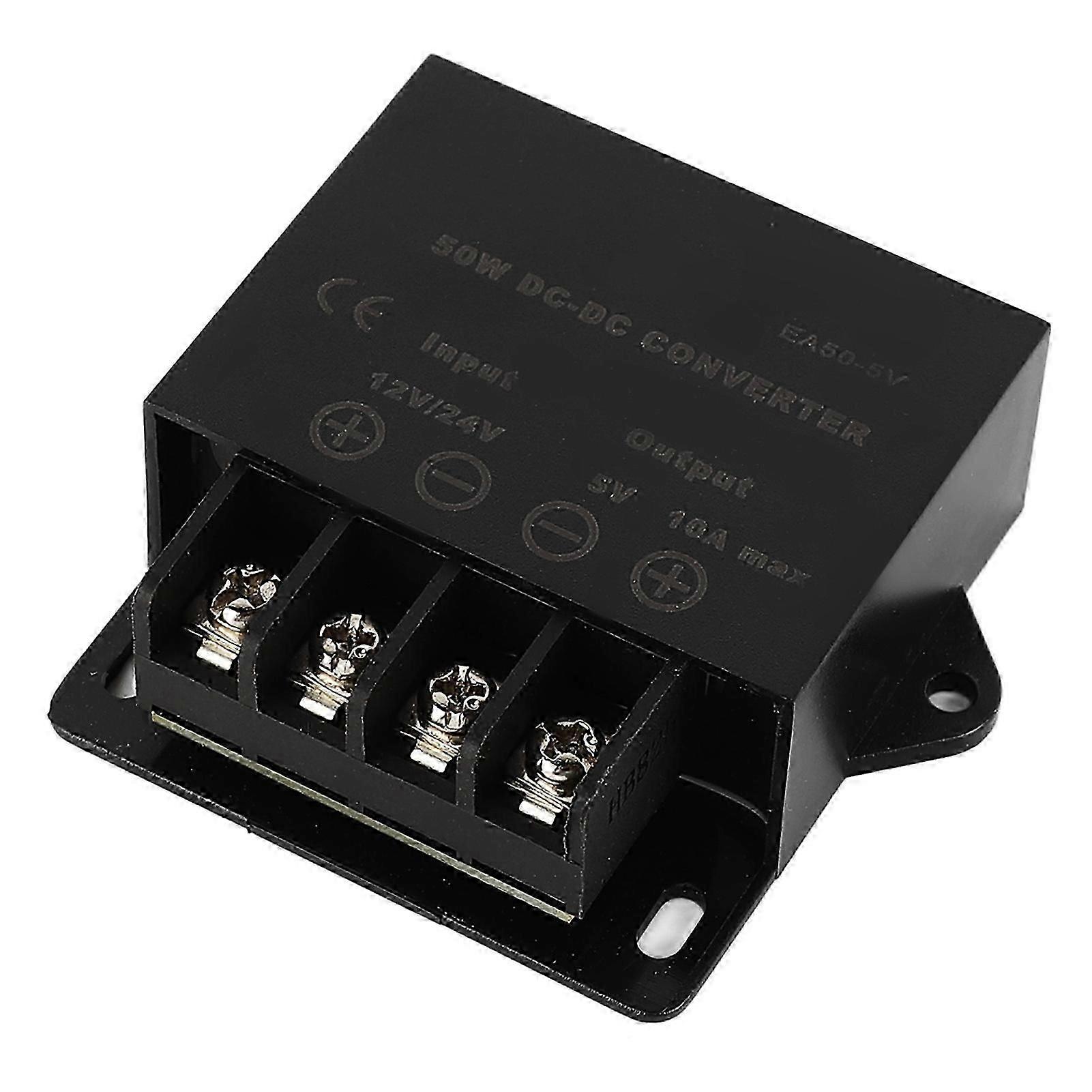 12V 24V to 5V Voltage Converter High Conversion Efficiency Good Heat Dissipation Volt Transformer Module for Cars