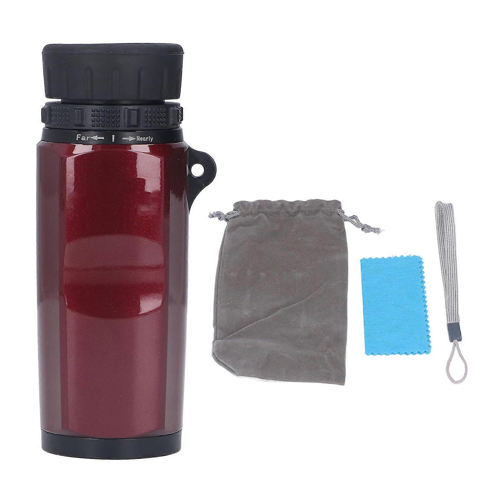 Monocular High Power HD Night Observation Non Infrared Optical Glass 10X Telescope for Exploring Archery