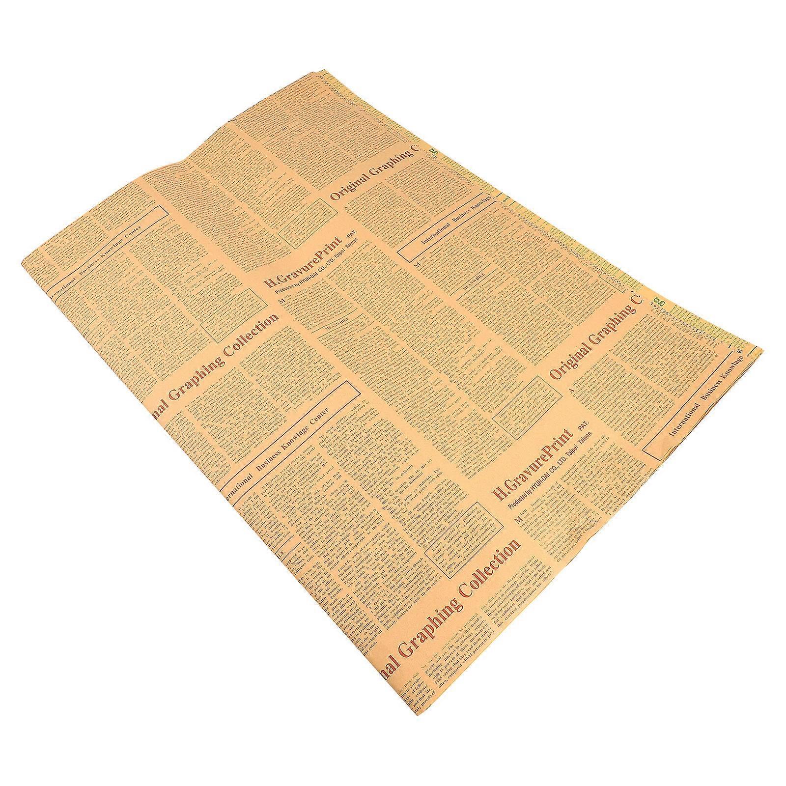 Retro Style Wrapping Supplies For Flower Arrangements General Users 20Pcs