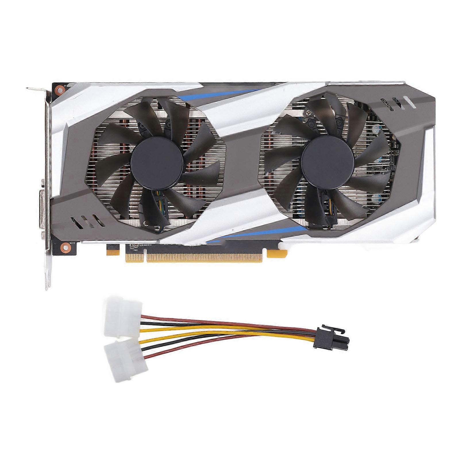 Gaming 3GB DDR5 192bit 582MHz 2002MHz PCIe 3.0 16X Dual Cooling Fan Desktop Graphics Card for Computer