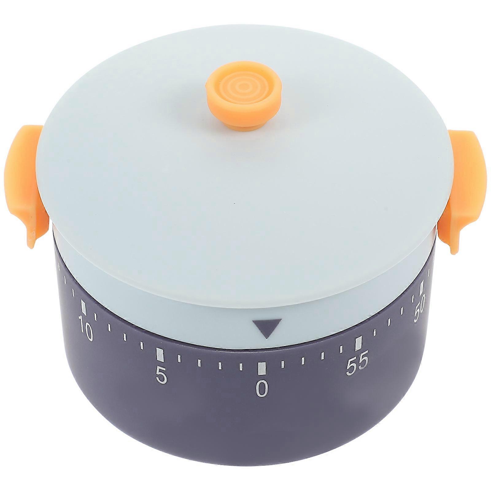 Adorable Kitchen Timer in Blue Silicone for Home Use with Countdown Function Small Size