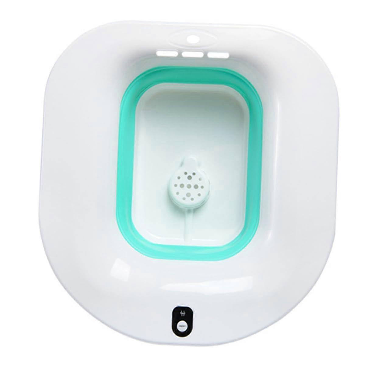 Electric Seat Bath for Pregnant Women and Seniors, Ergonomic Foldable Design for Hemorrhoid Relief, Safe Relaxation Toilet Bowl