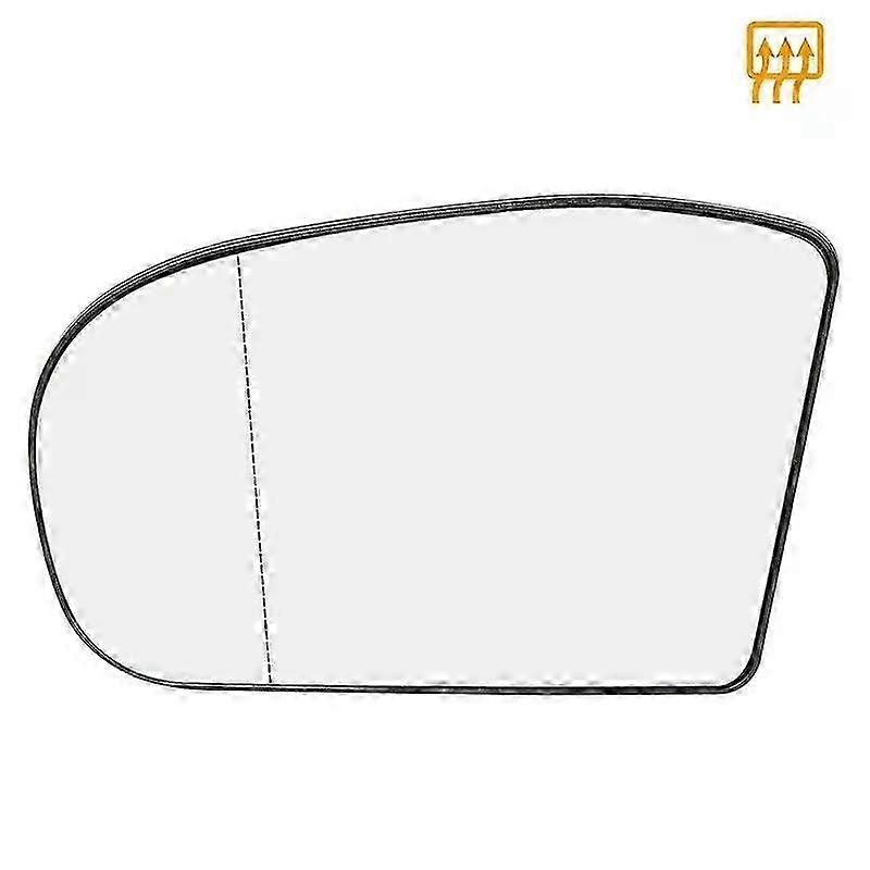 Heated Clear Rear View Side Mirror Glass Lens for Compatible with Certain Brand W203 W211 2000-2006