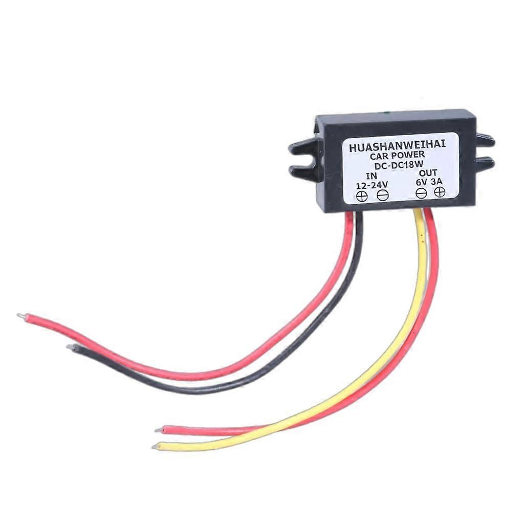 Waterproof Buck Converter 1224V to 6V 3A 2A 1A Power Supply Converter Module for Car LED Display Motor