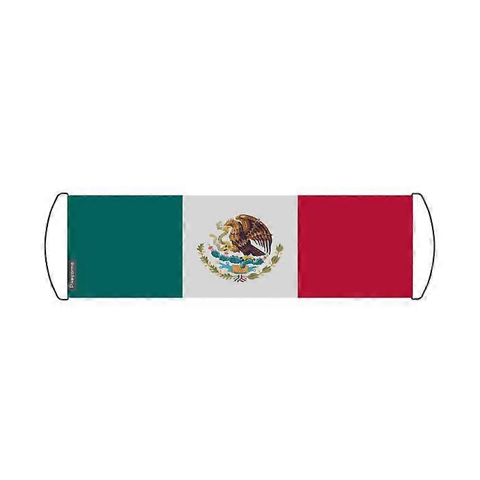 Flag - Multicolored - Mexico - 24 x 70 cm - Waterproof - Lightweight and durable