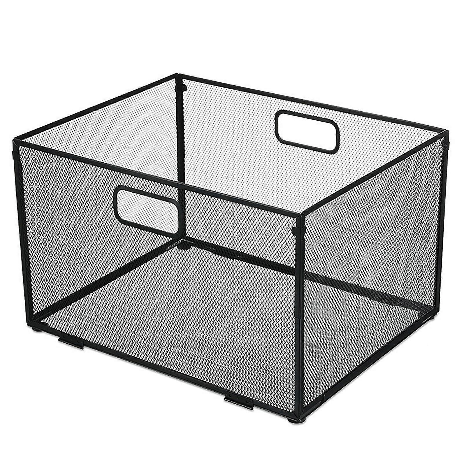 Document Organizer, Metal Case, Detachable, Stackable Document Storage Basket for Students, Professionals