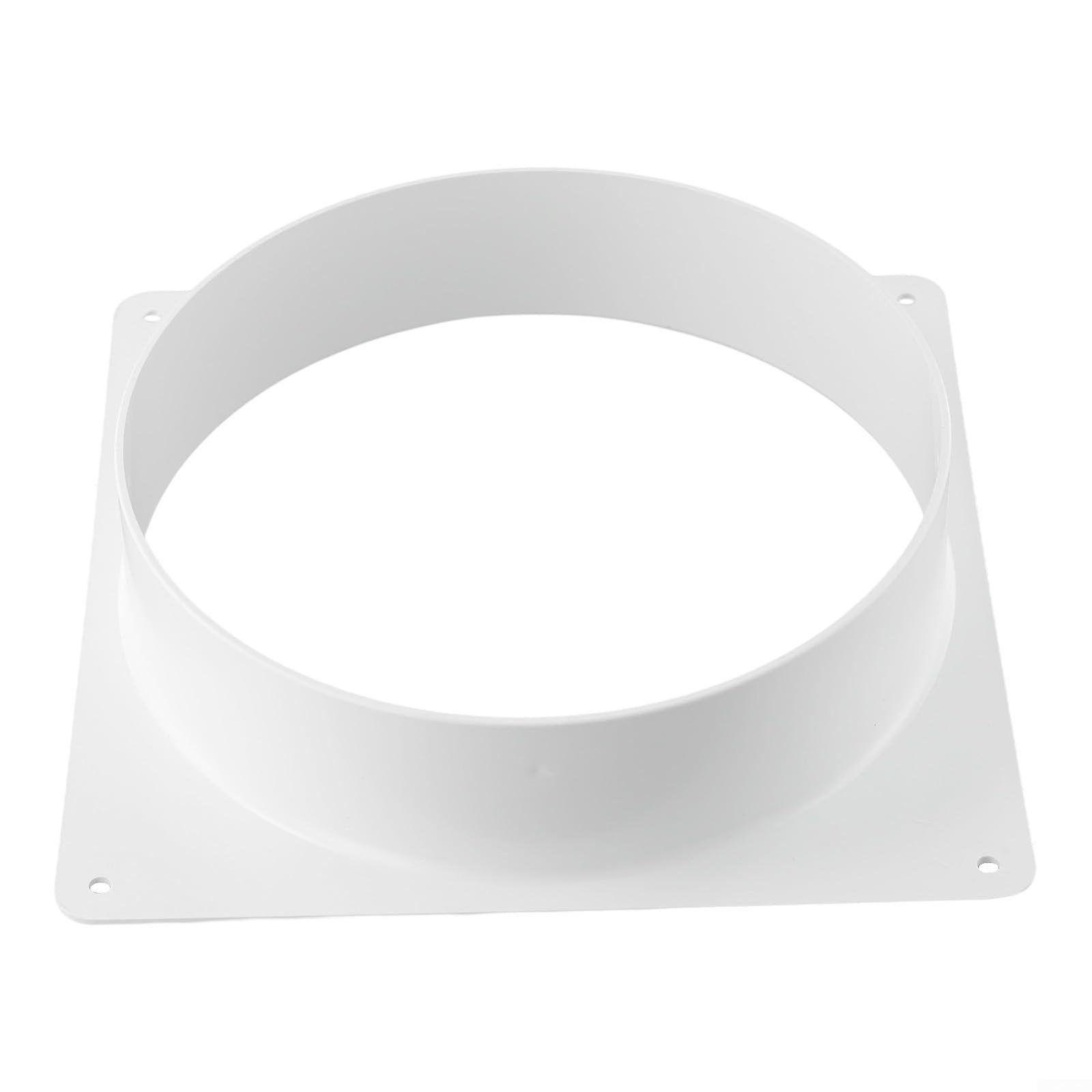 Ventilation Slot Connector Flange 200mm - Wide Compatibility, Easy Installation, Durable Plastic Material