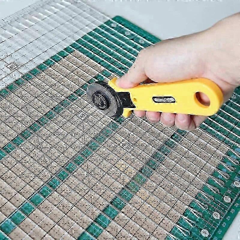 ZENGO 6-Inch Quilting Ruler Wonderful Sewing Tool Transparent Quilting Square Ironing Ruler With Grid Line