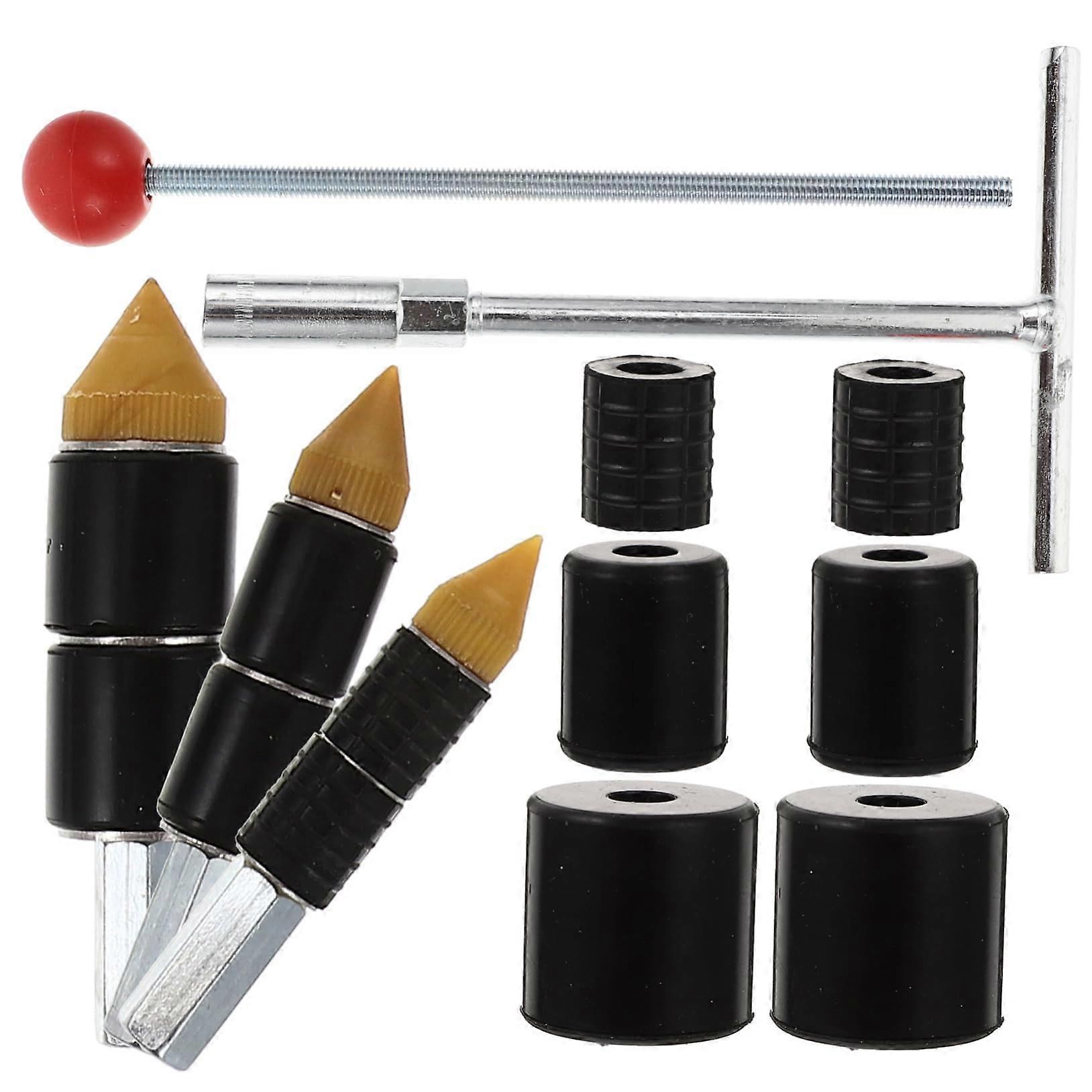 1 Set Water Key Plumber Tools Double Unblocker Cleaner Nozzle Hoses Pipes