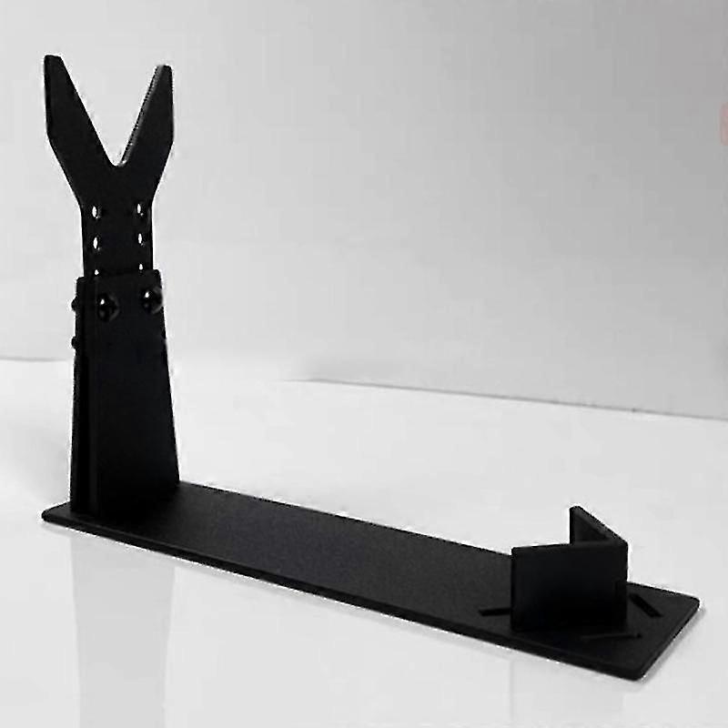 Clear Acrylic Handgun Display Stand Pistol Rack Holder pour 5 Gears Réglable Short Toy Gun Modèle Montrant Rack