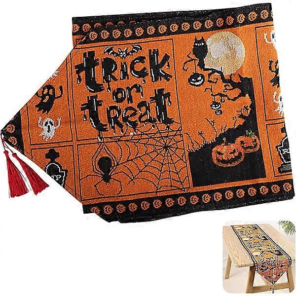 Halloween tablecloth, halloween decoration table runner table runner