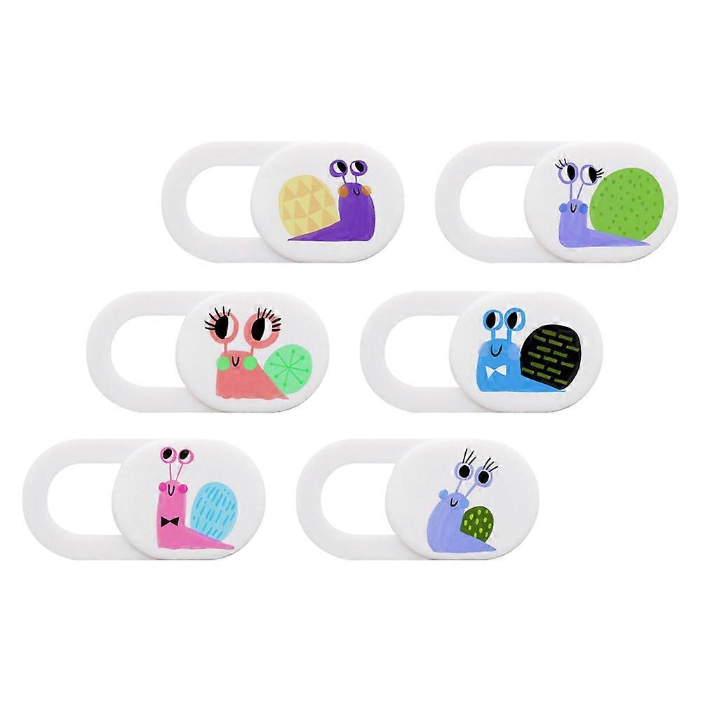 Webcam Cover Slider For Privacy Self-Adhesive Wide Usage 6Pcs