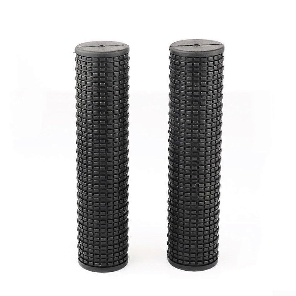 Smooth ride, ergonomic handles, tailored for cyclists and compatible with shifters.