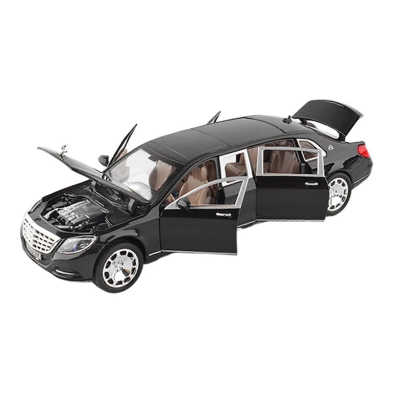 S600 Replica Car 1:24 Scale Diecast Alloy Model Static Collectible Toy Detailed Simulation Vehicle
