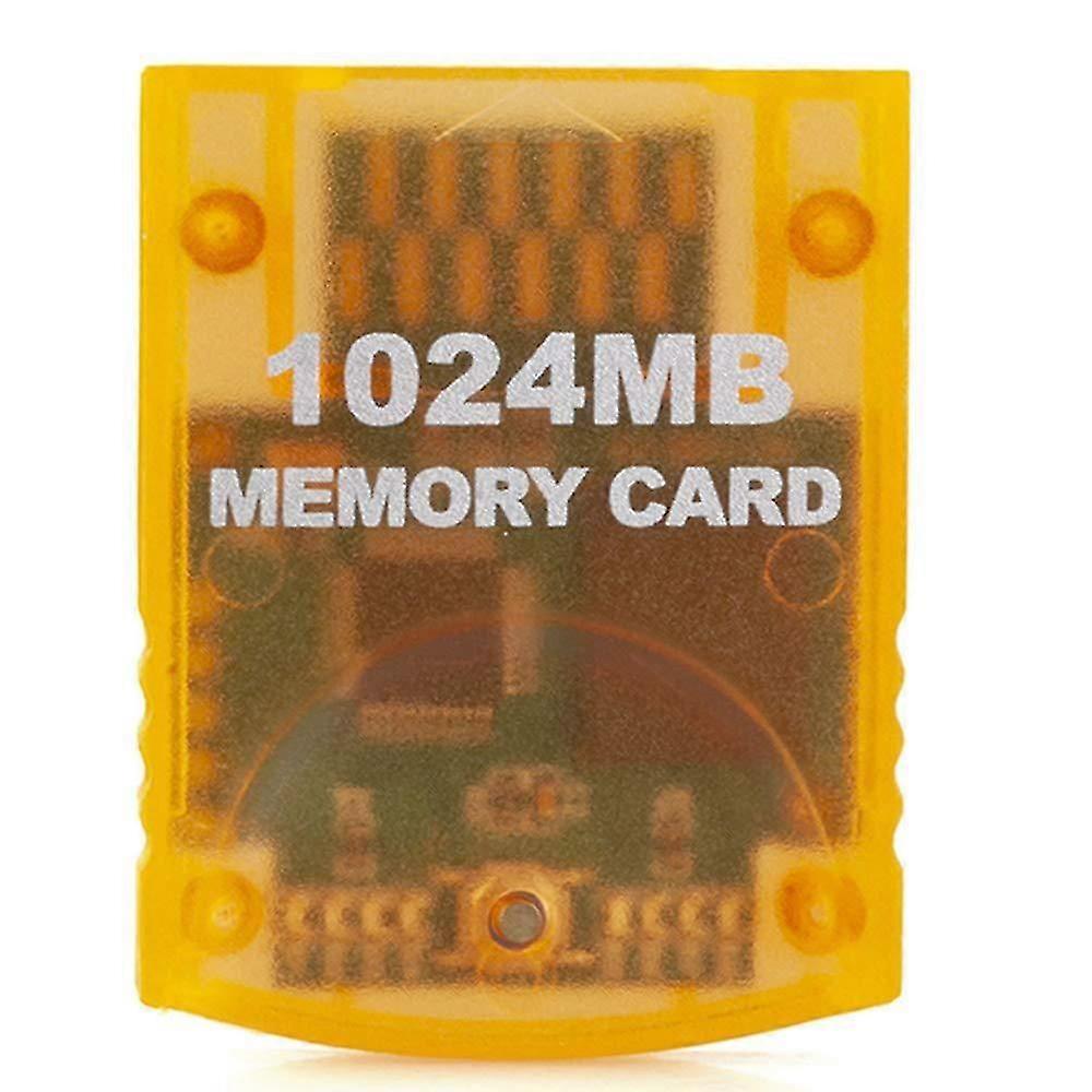 1024MB Memory Card for for Game Memory Card for Console Easy to Use, Orange