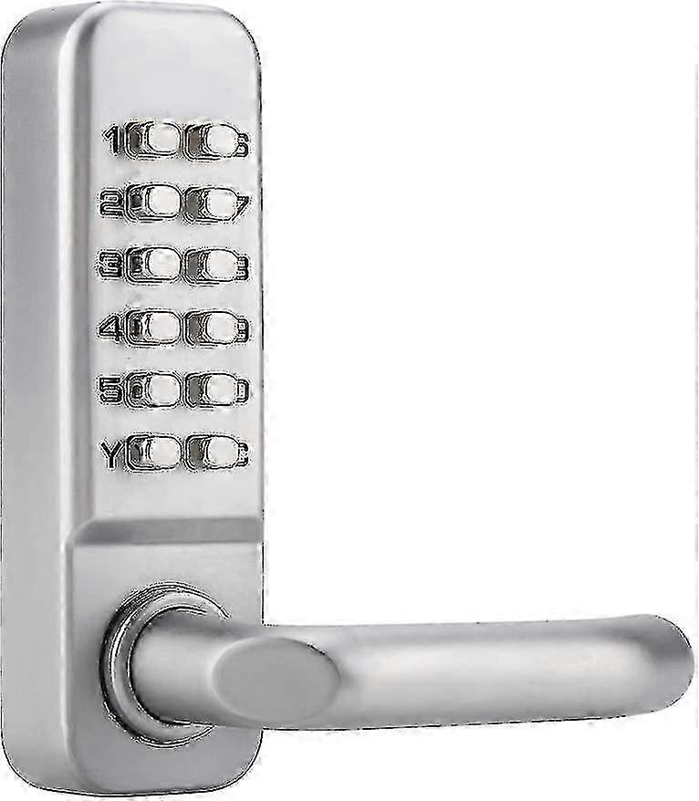 2025 Waterproof Mechanical Code Lock, 1-11 Digit Code Combination Security Password Coded Lock Keyless Mechanical Combination Door Lock For Wooden Off