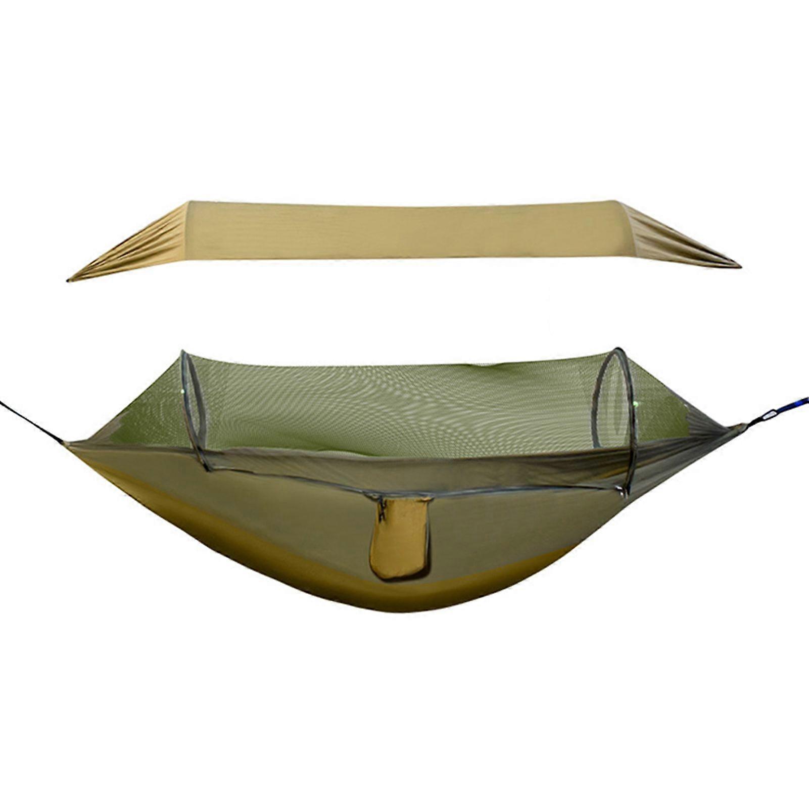 Waterproof Camping Hammock Portable Hanging Hammock with Mosquito Net for for Outdoor Backpacking