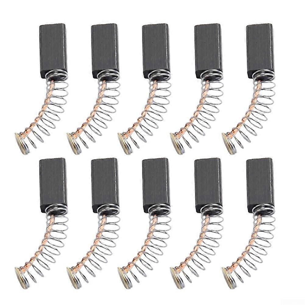 Replacement part set with ten carbon brushes for versatile applications in power tools