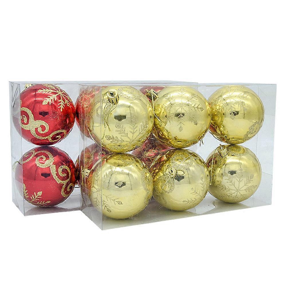 Hanging Tree Decorations 12Pack Holiday Tree Hanging Decor Christmas Ornament Round Design For Living Room Decoration