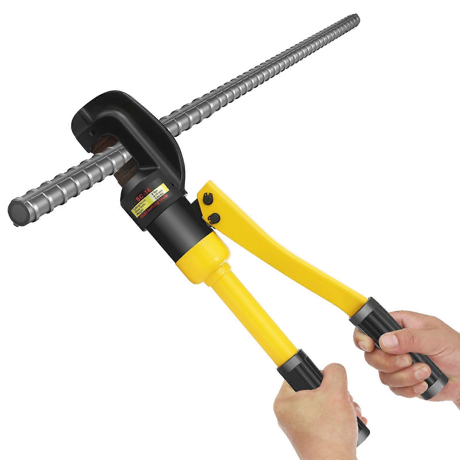 Manual Hydraulic Rebar Cutter Rebar Shears Shear Range 0.4-1.6cm