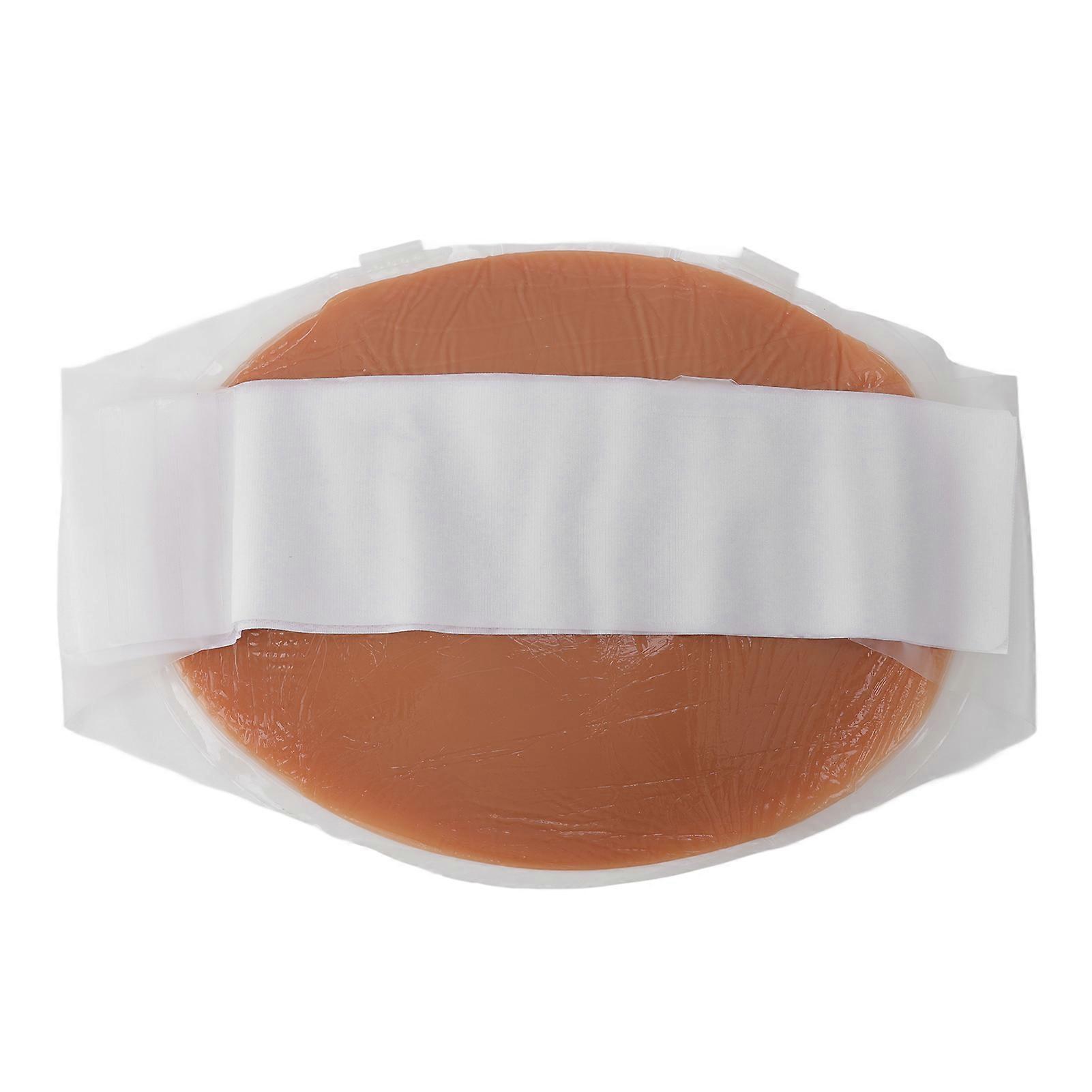 Fake Pregnancy Belly Silicone Breathable Elastic Artificial False Pregnant Tummy Props for Stage Performance 2-4 Months 