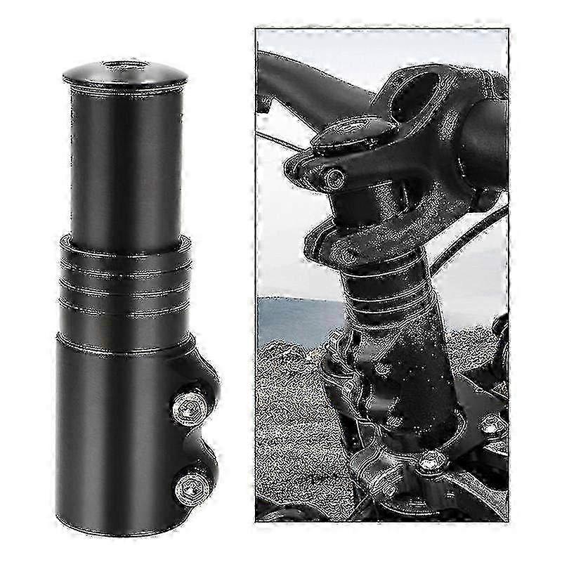 110mm Handlebar Stem Riser Fork Extender for Sur Ron Off-Road Bikes - Black Adapter for Improved Riding Height and Control