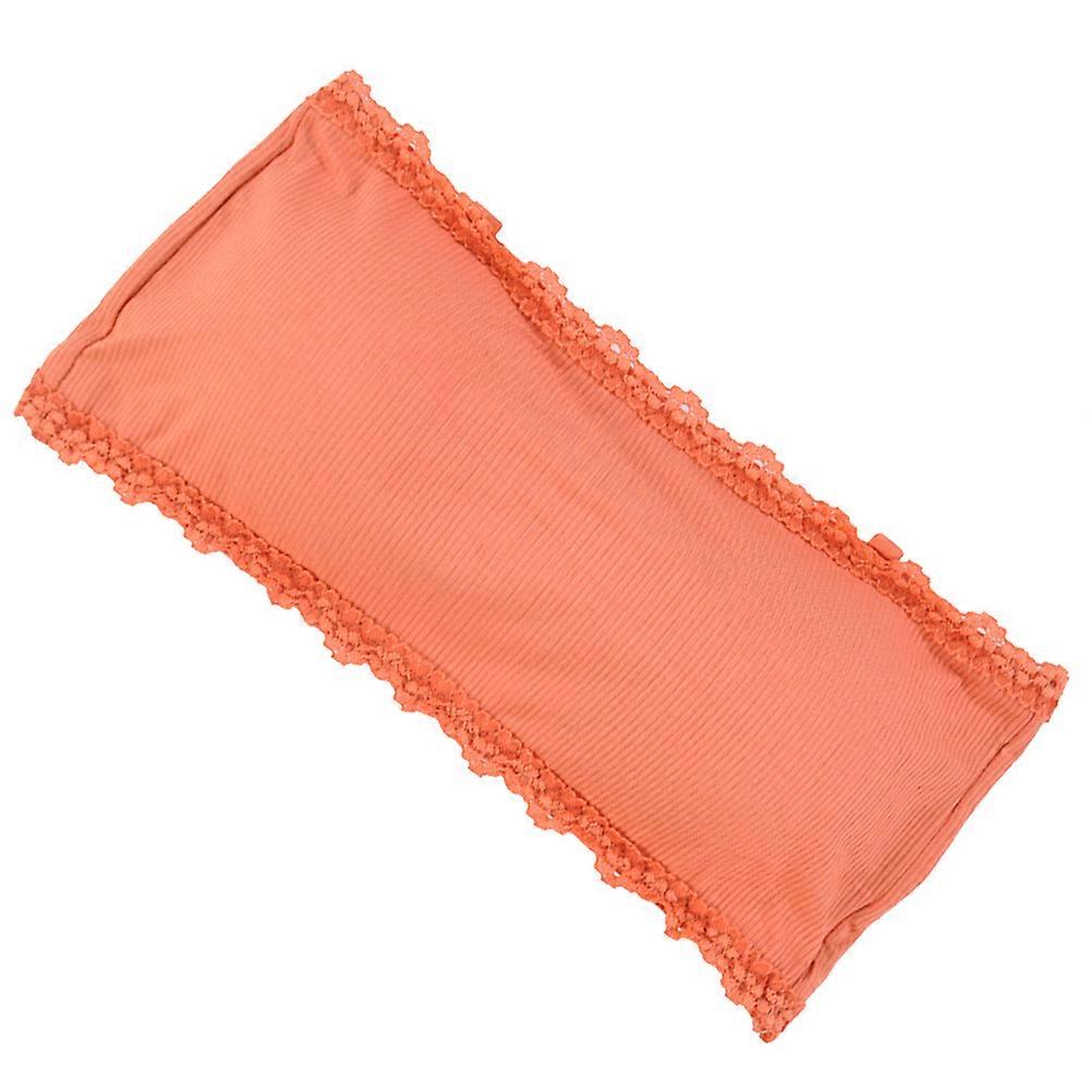 حمالة قطن أنيقة للنساء مع حمالة صدر تصميم مريح مريح برتقالي مسامي