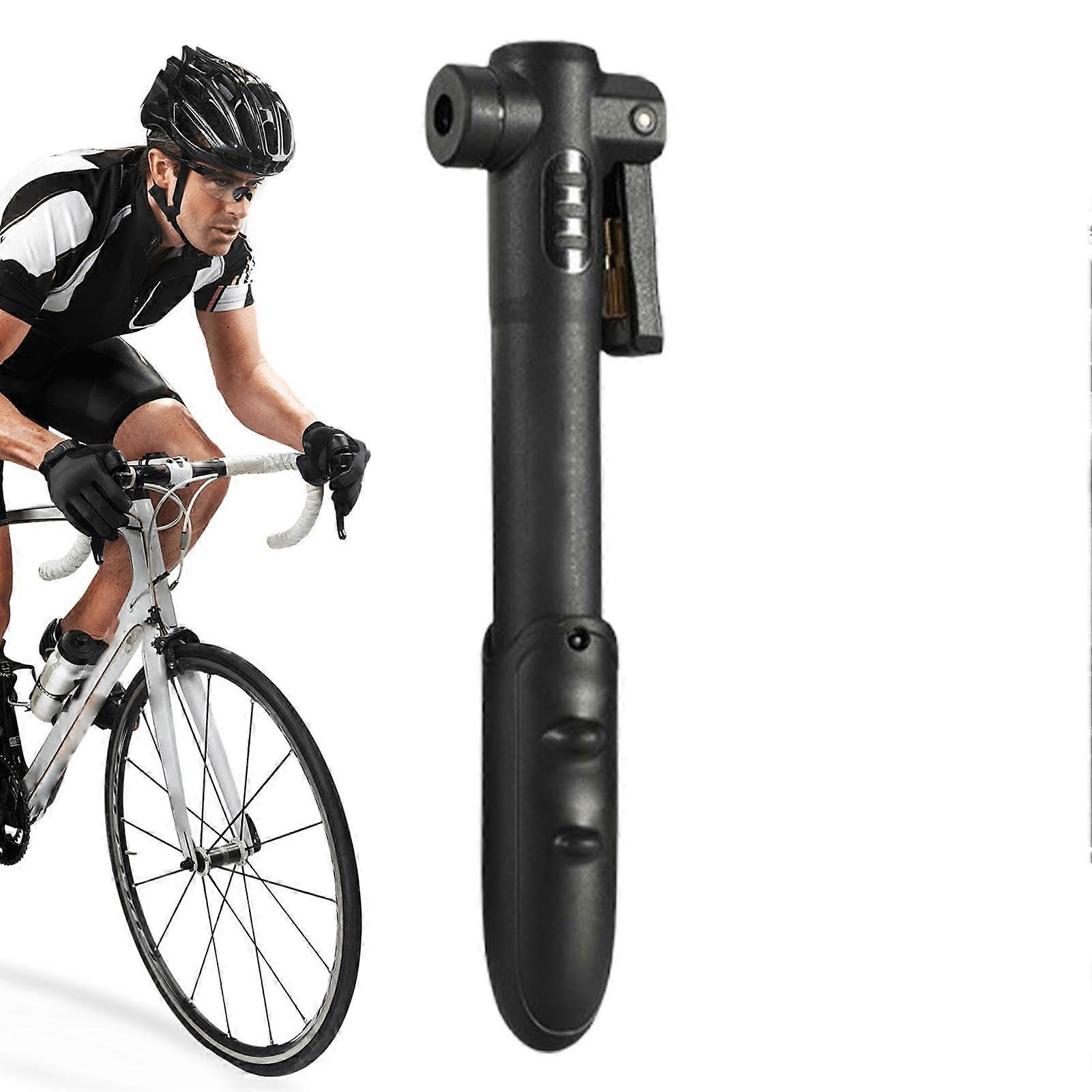 Bicycle Tire Pump Ergonomic Floor Pump With Built-In Air Compressor Durable Robust Build Advanced Inflation Technology