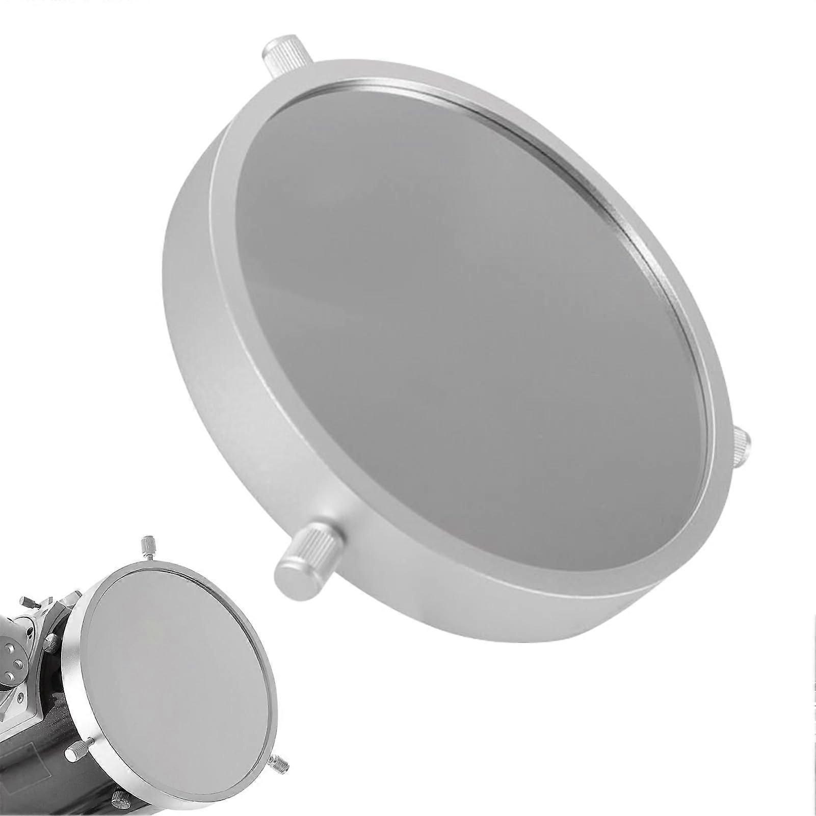Solar Telescope Filter  Retractable Solar Filter  Foldable Accessory for Sunlight Reduction for Telescope Astronomy Beginners 160mm Solar Film