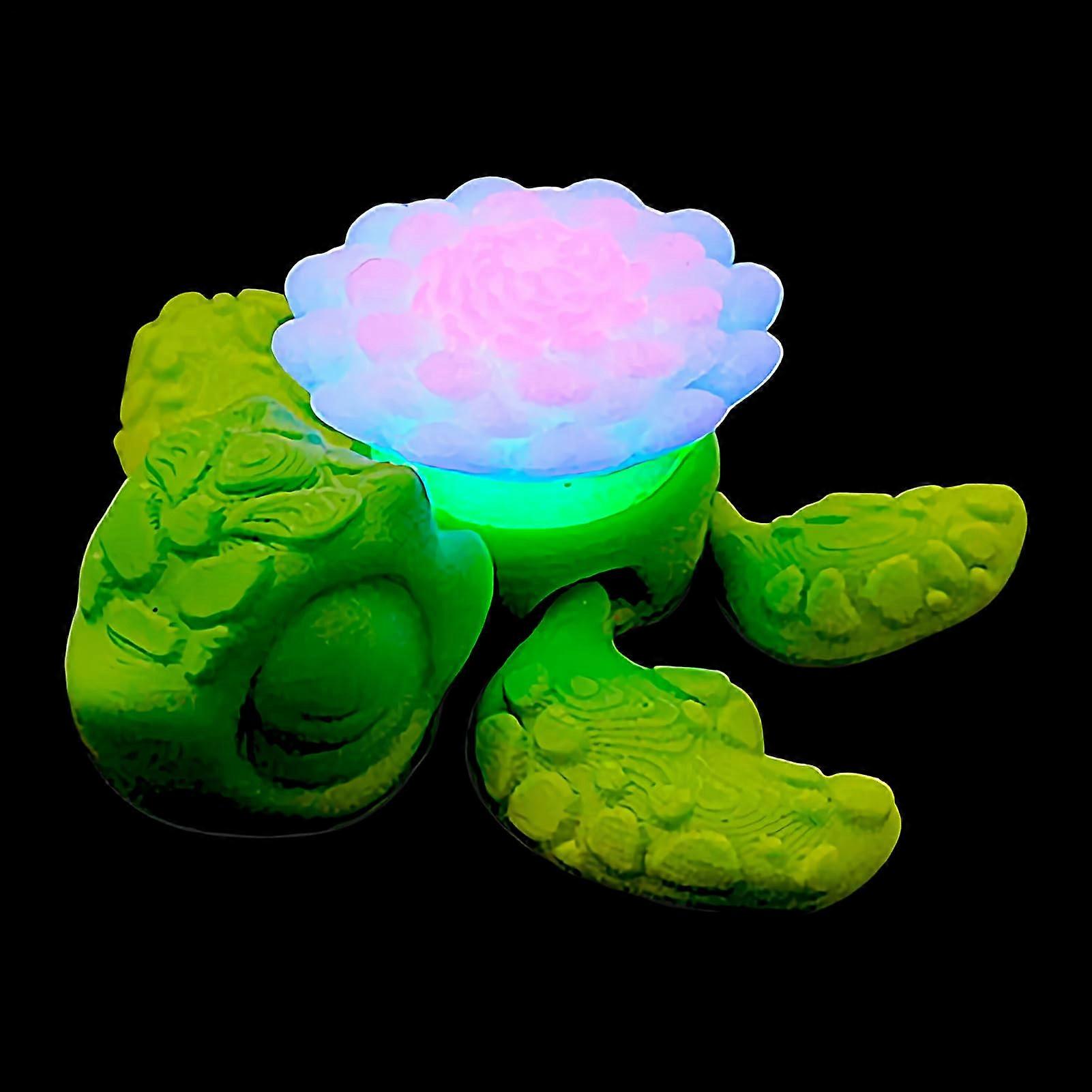 Generic Turtle Decoration for Home – Turtle in the Dark 3D Printed – Gift Idea for Birthday