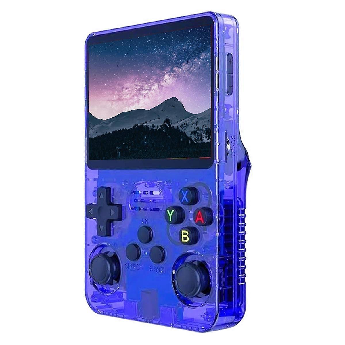 Open Source R36S Handheld Video Game Console 3.5In IPS Screen 128G