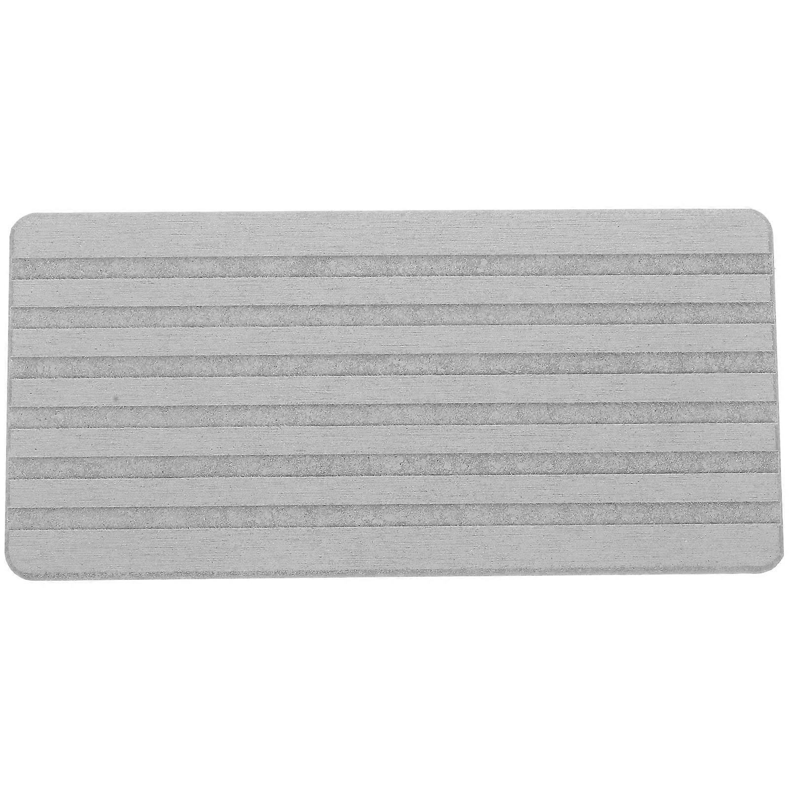 Diatomite Absorbent Coaster for Kitchen Bathroom with Grey Color and Water Absorb Function 3.94 x 3.94 inches