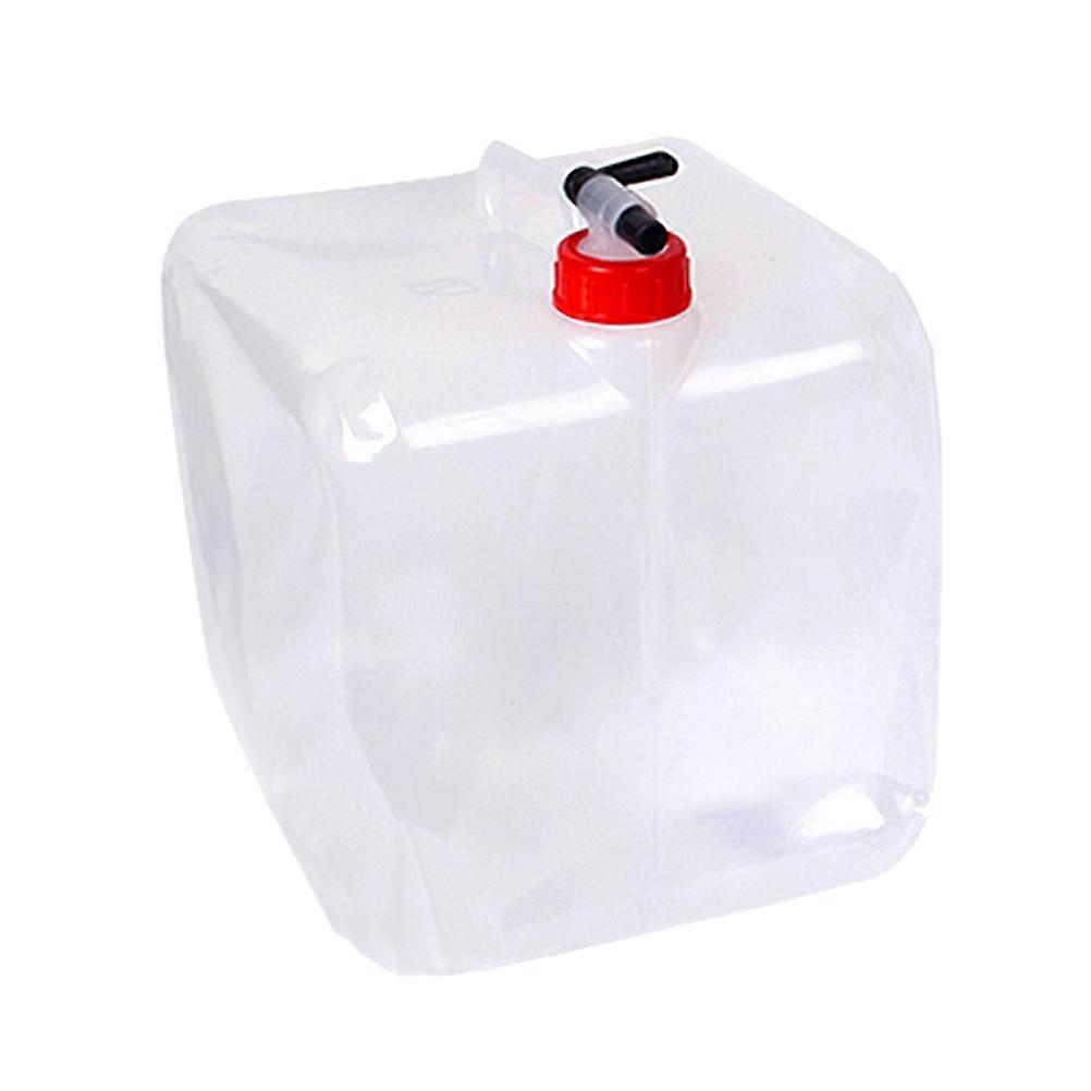 Foldable Large Capacity Water Bucket Portable Water Carrier for Camping Hiking Outdoor Durable Food Grade PE Space Saving Design