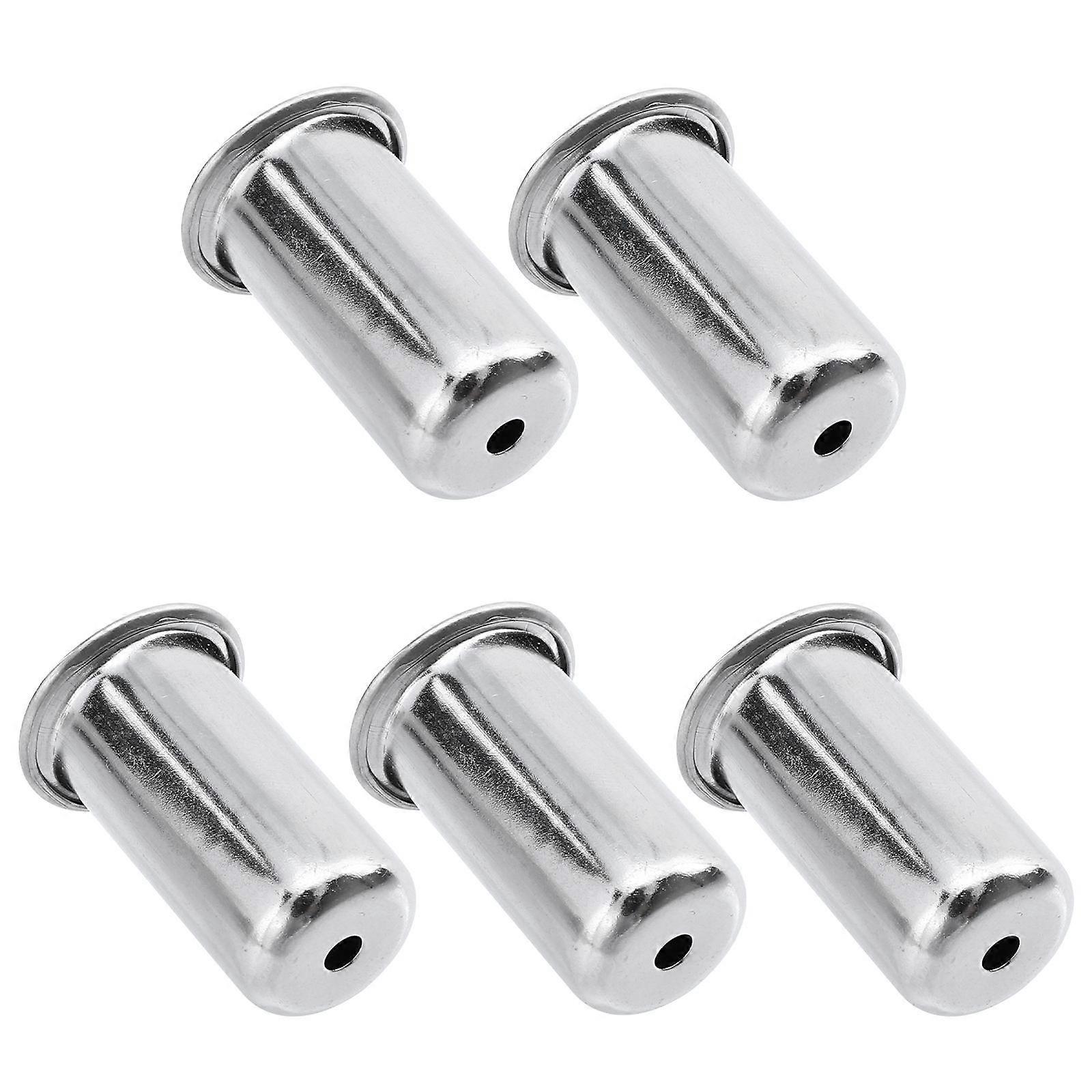 Stainless Door Latch 5Pcs Simple Style Locking Mechanism Effective For Home Security On Wooden Doors And Windows