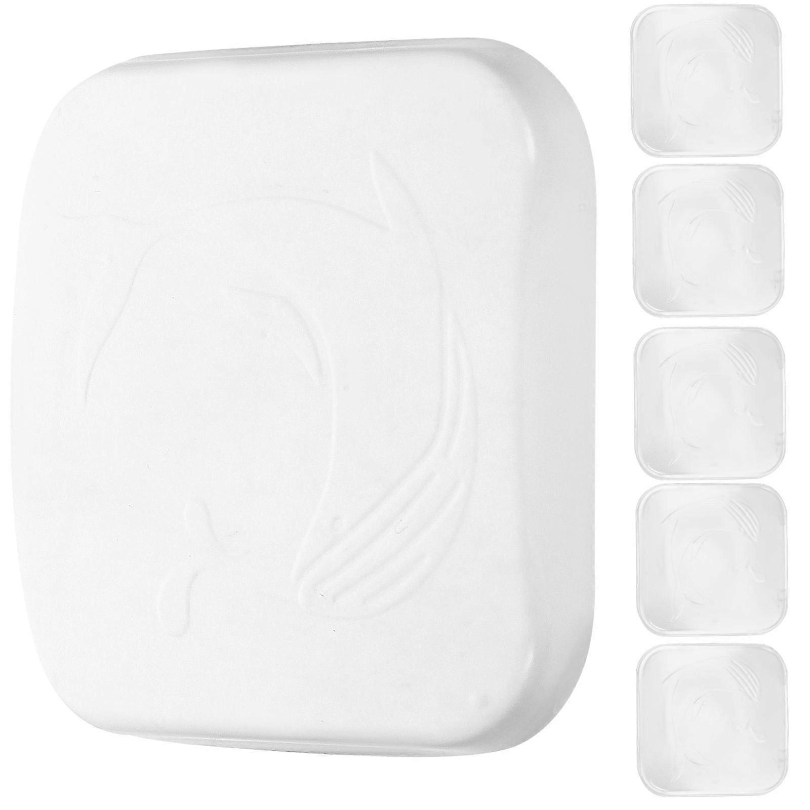 Worgeous 6Pcs Transparent Wall Protector Door Handle Bumpers Door Stoppers