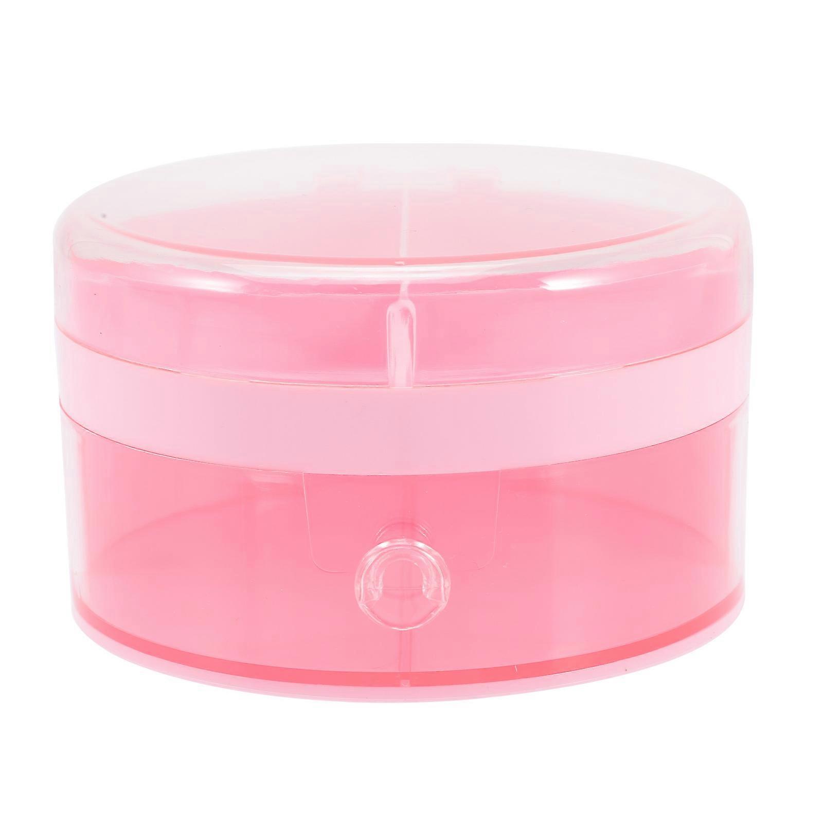Compact Double Layer Travel Jewelry Box Organizer – Durable & Creative Design for Home and Bedroom Storage