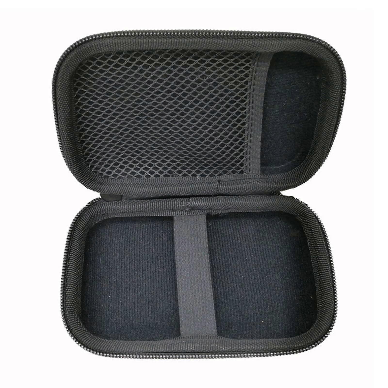 EVA plastic protective case, hard shell, protective cover for 2 carry storage bags, simple, stylish, and black.