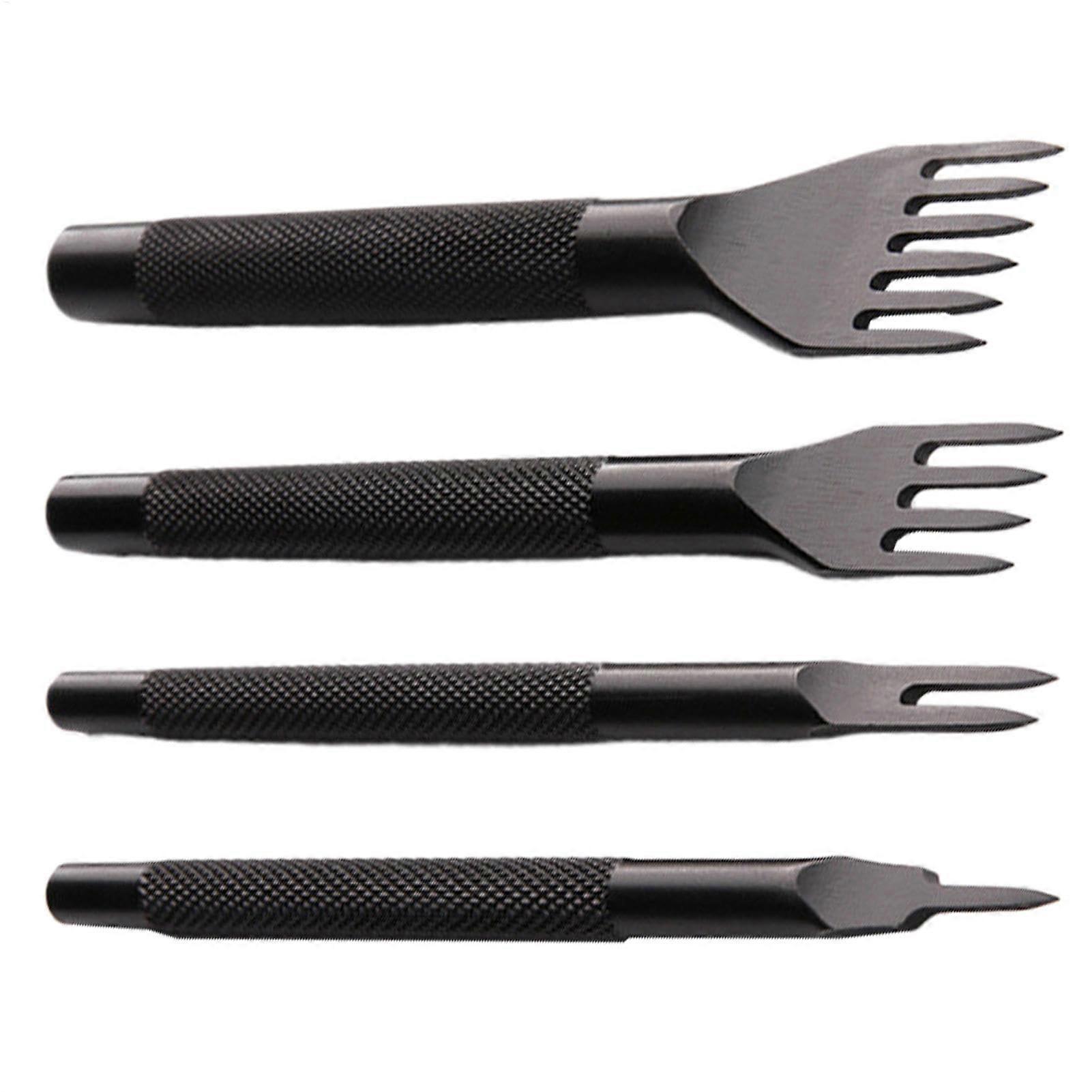 Leather punch set, leather punch, belt hole punch for leather, stitching awl, professional leather craft tool set