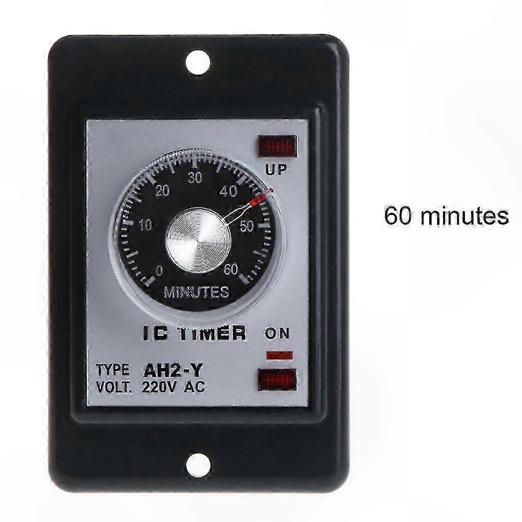 Adjustable Time Delay Relay Switch with 1/3/5/10/30/60 Sec & Min Settings