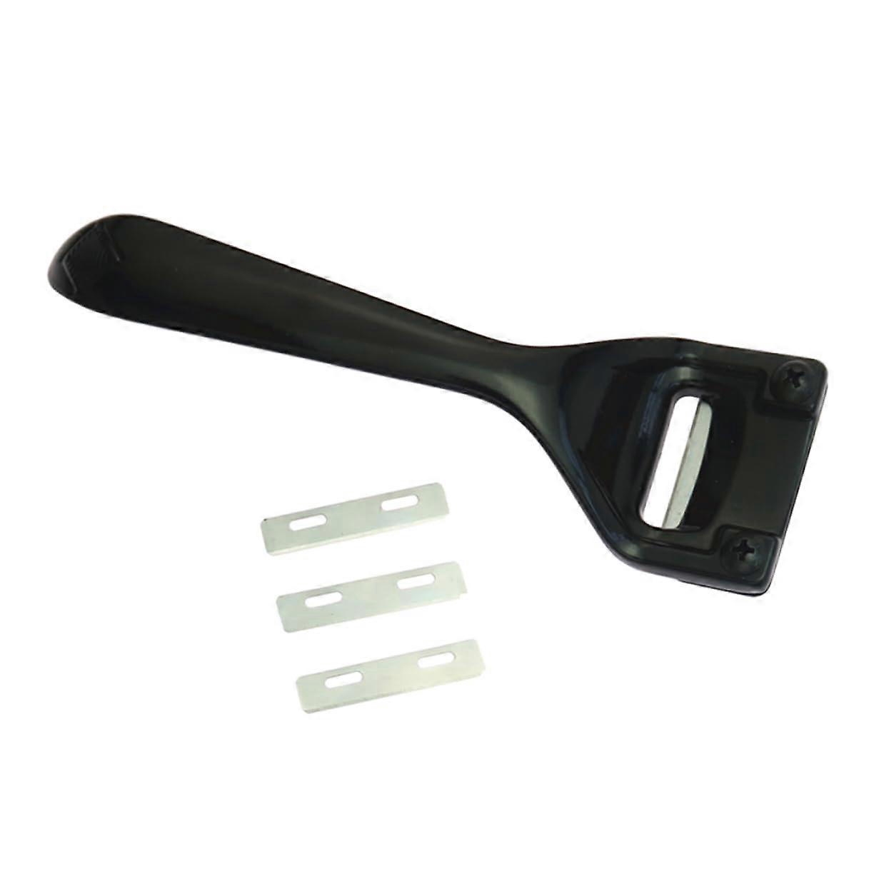 American Style Leather Thinner Cutter - Professional Leather Working Tool for Crafting and Design in Black Color
