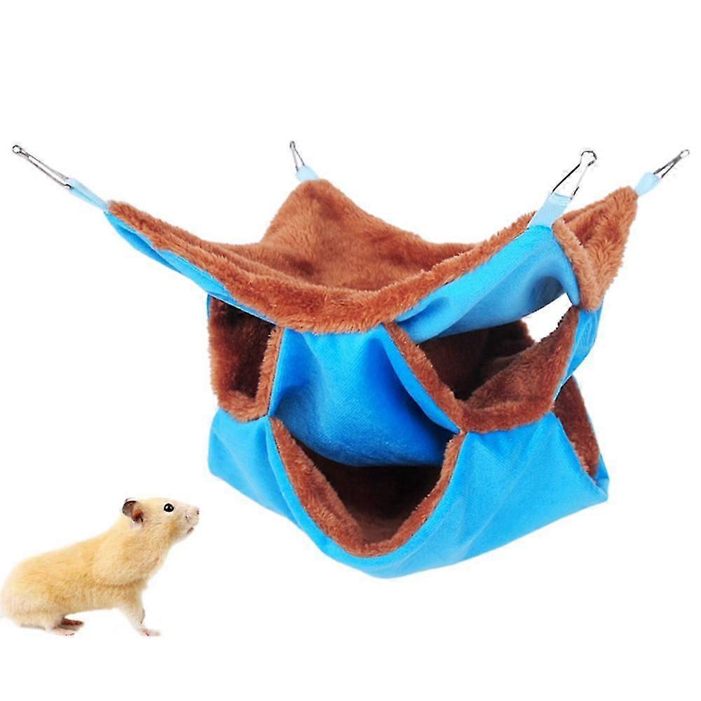 Blue Cute Pet Hammock - Hanging Sleep Pad