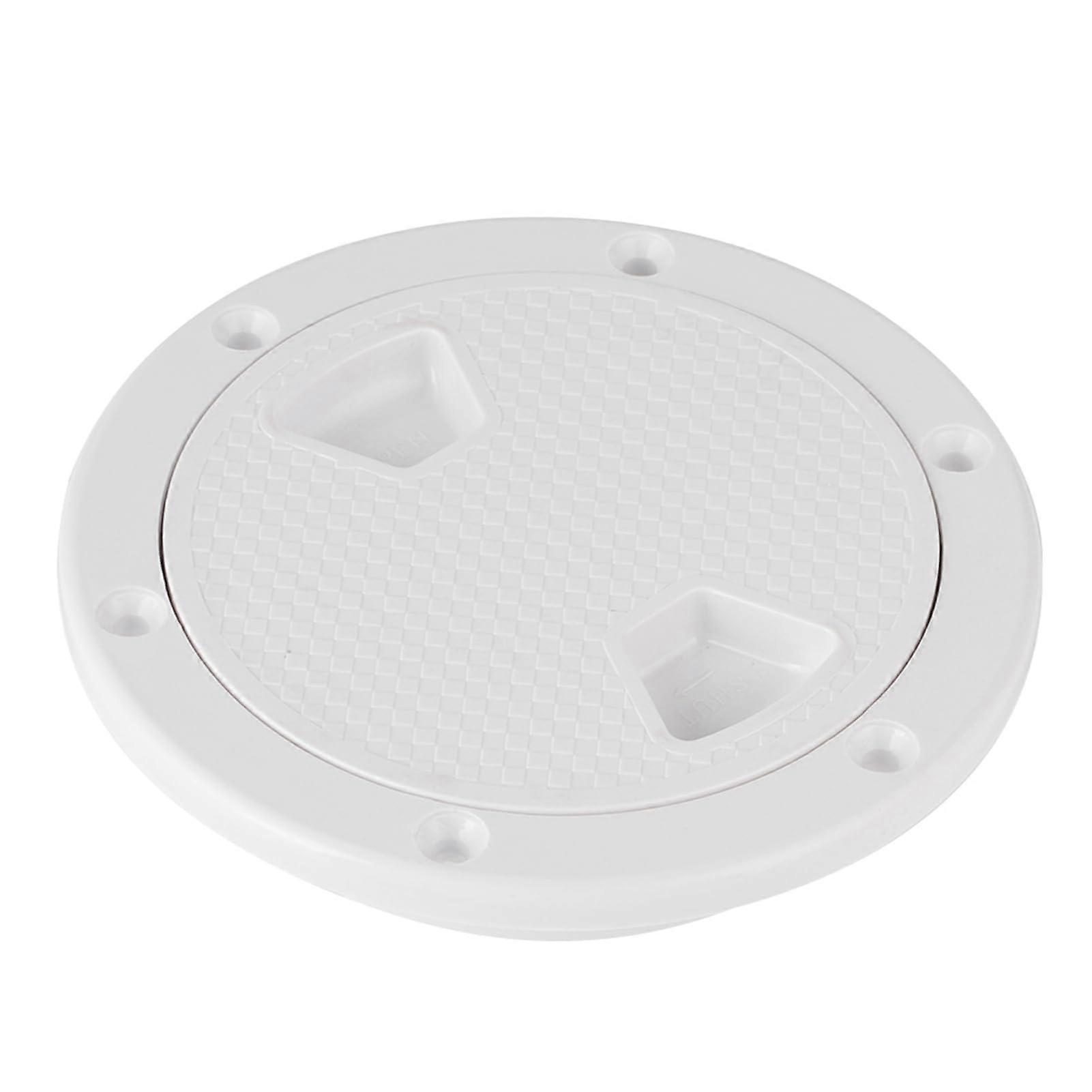 Strength Marine Deck Cover with WeatherTight ORing Seal and Durable ABS Construction for FourInch Yacht and RV Applications (4 Inch)