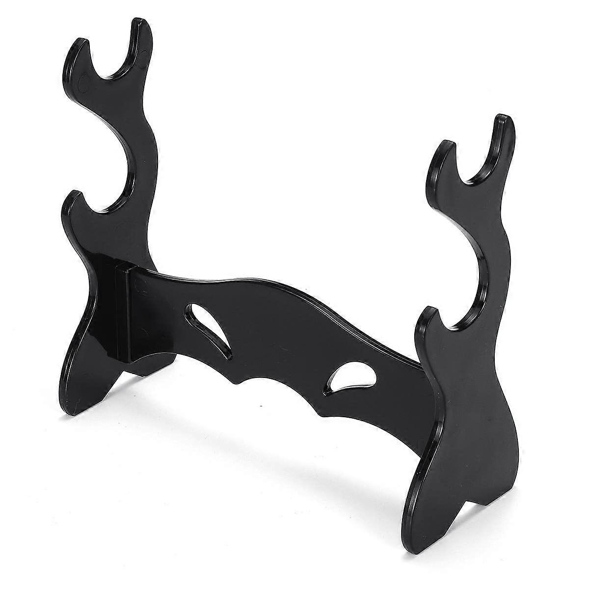 2Tier Mini Samurai Blade Mount Display Stand Tool Display Rack Base Holder