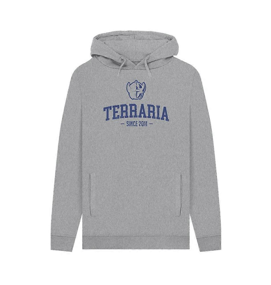 Terraria Unisex Blå Hettegenser